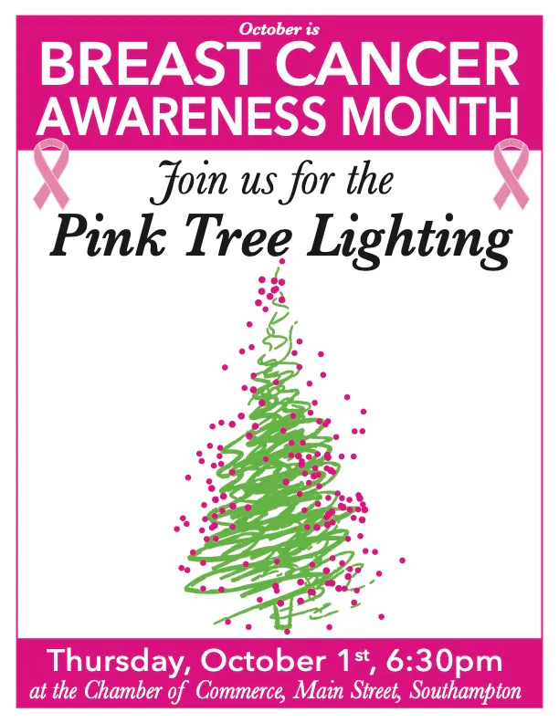 Pink Tree Lighting