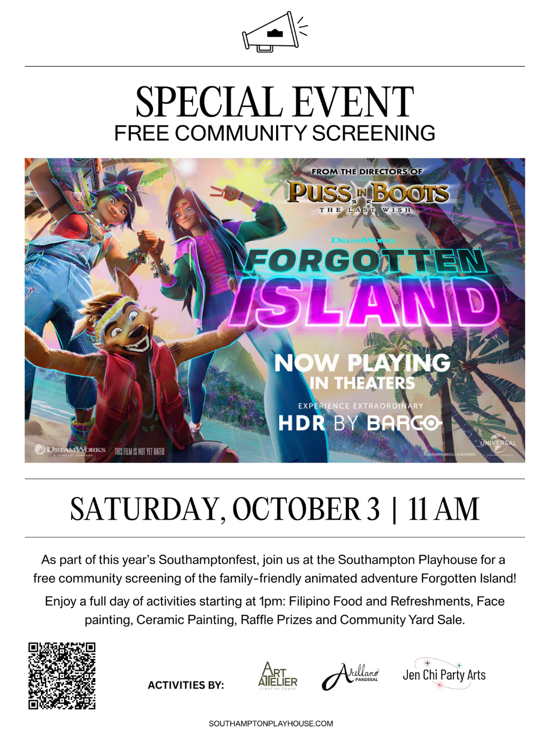 FORGOTTEN ISLAND: Free Southampton Fest Community Screening